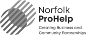 Norfolk Prohelp Logo (Greyscale)